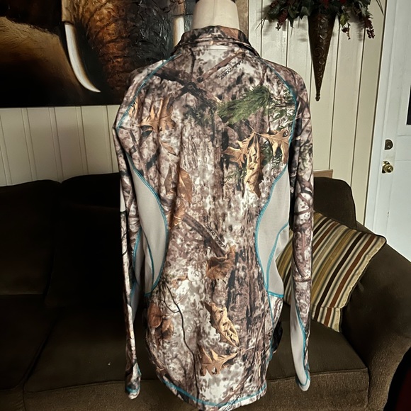 Cabelas • Camouflage • Green/ Brown • Women’s • Size Large • Jacket - Picture 5 of 16